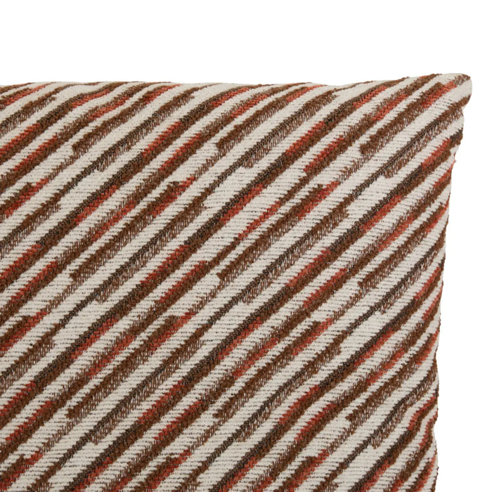 Coussin Mosai carré 40x40cm terracotta