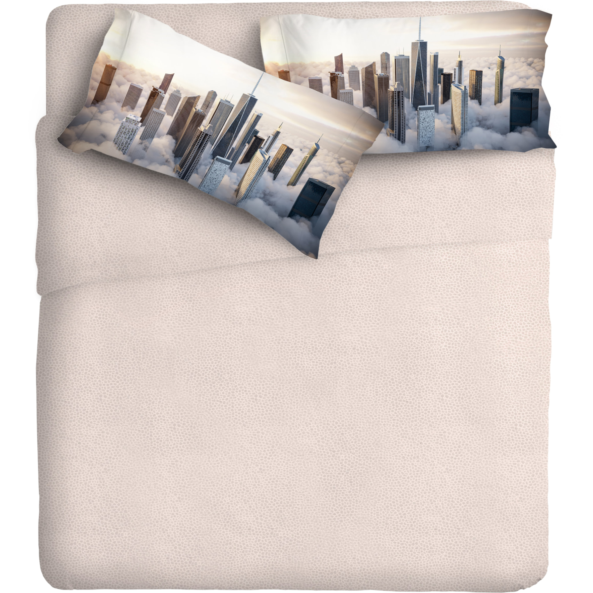 Completo letto 1 Piazza IPERSAN fotografico Fine-Art City