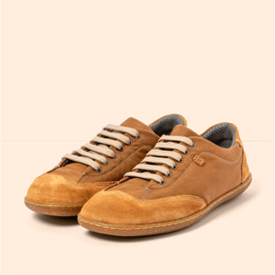 Zapatos N5295 NYLON CUERO /EL VIAJERO color Cuero