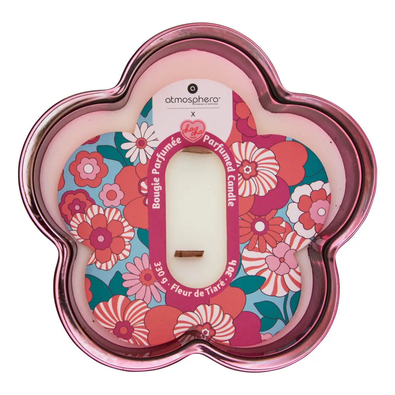 Bougie parfumée 330 g Chacha Parfum floral