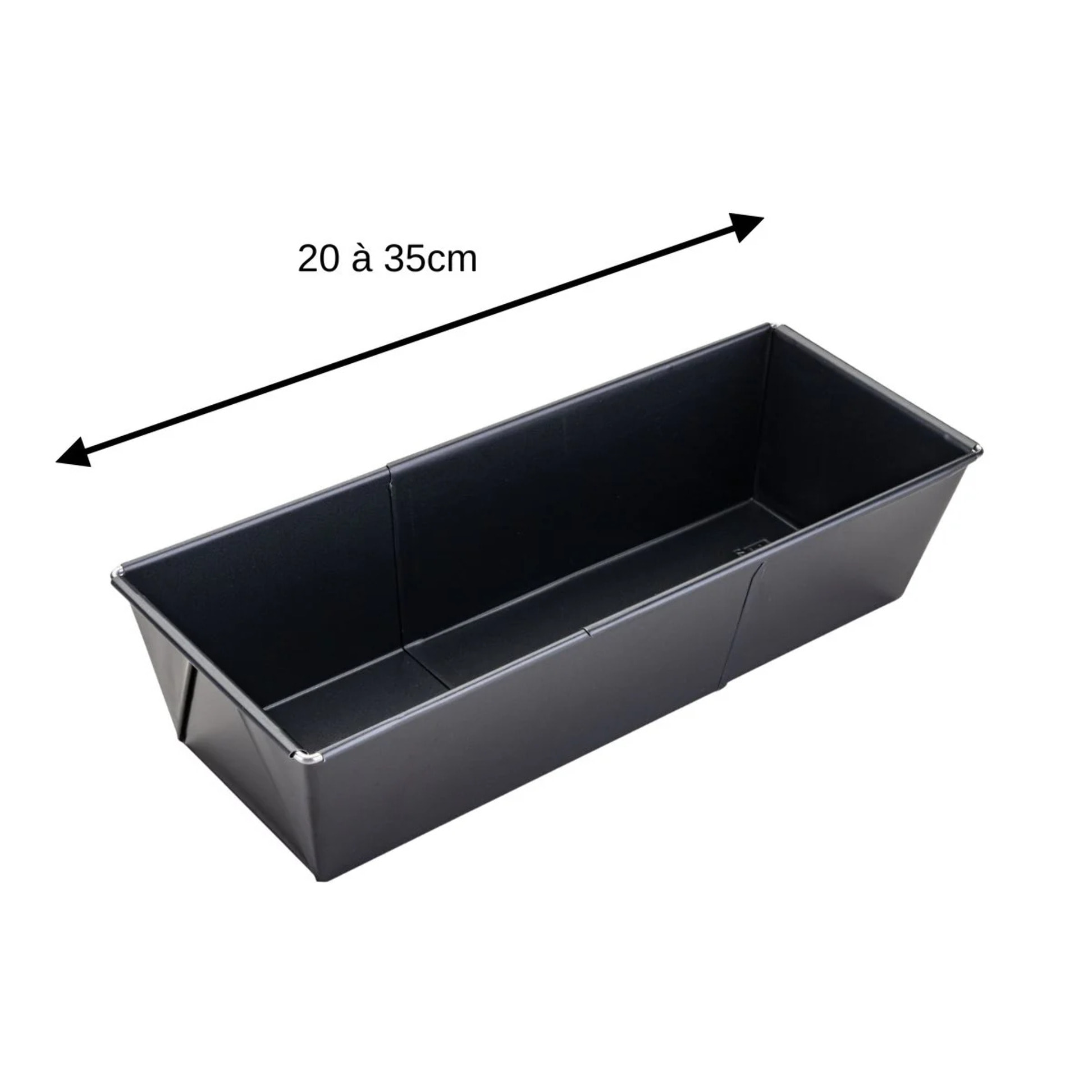 Moule à cake extensible 20 à 35 cm Zenker PerfectBack+