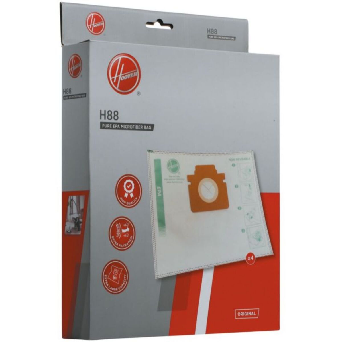 Sac aspirateur HOOVER Microfibres H-Energy 500-H88