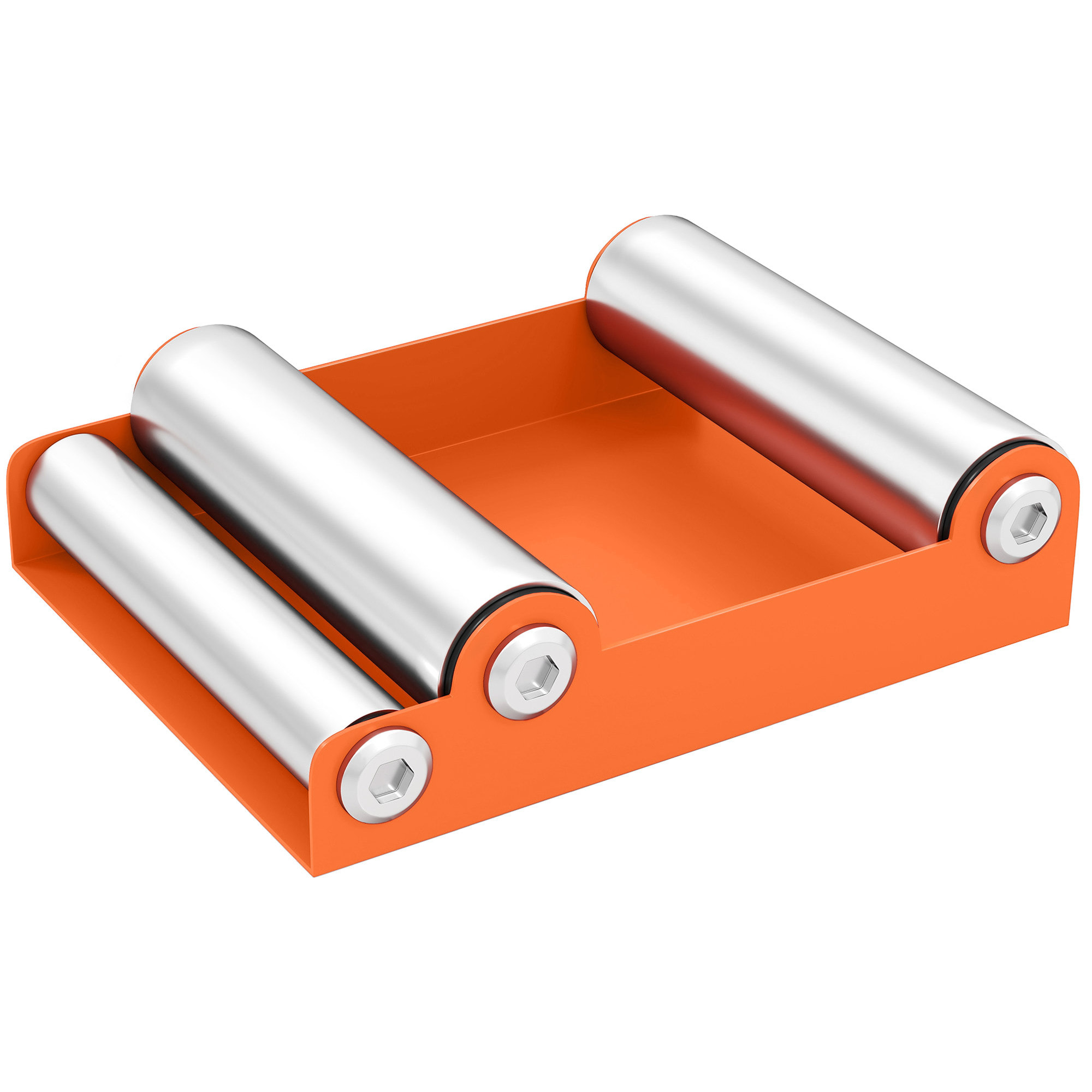 Soporte Rodillo Moto, Soporte Rodillo Limpieza Ruedas, para Limpieza de Neumáticos y Lubricación de Cadenas, para Moto < 220 kg y Ancho de Neumático <180 mm, Naranja