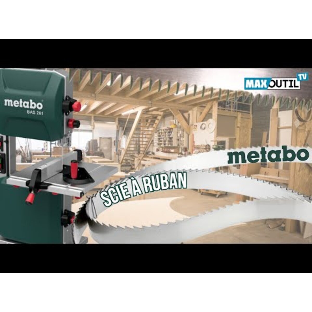 Scie à ruban Bas 261 précision - 400W - METABO - 619008000