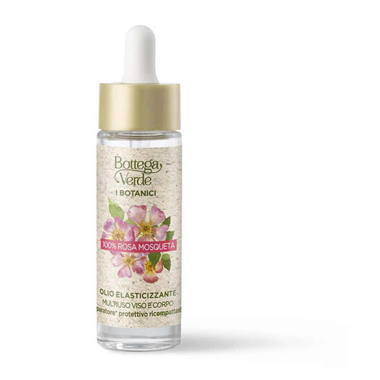 I Botanici - Olio elasticizzante multiuso viso e corpo - 100% Rosa Mosqueta