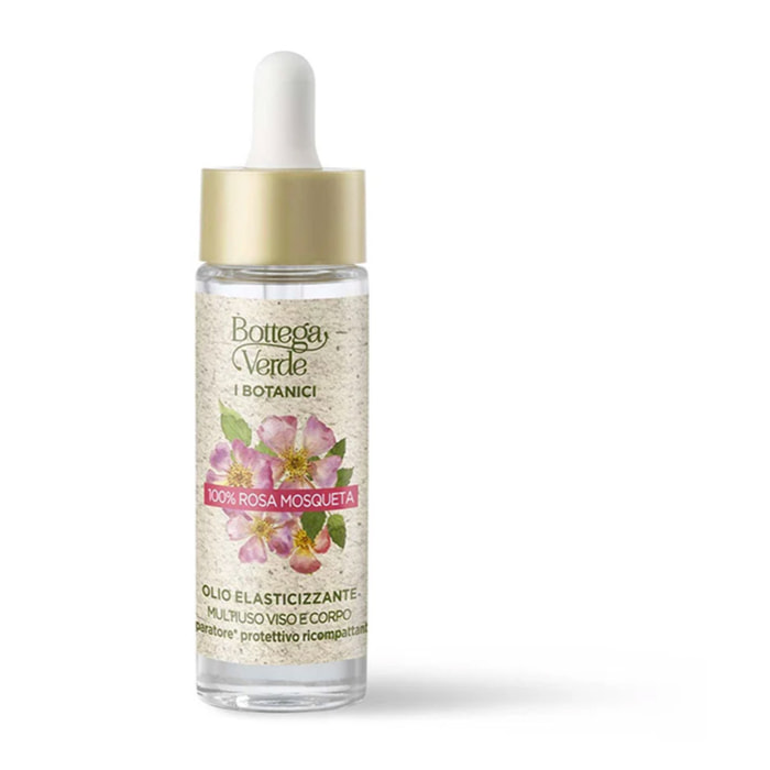 I Botanici - Olio elasticizzante multiuso viso e corpo - 100% Rosa Mosqueta
