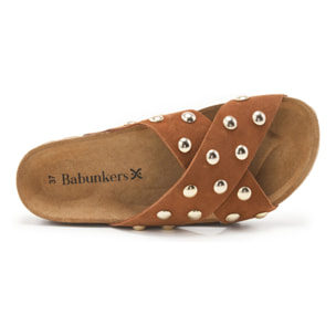 Sandalia BABUNKERS MARRON