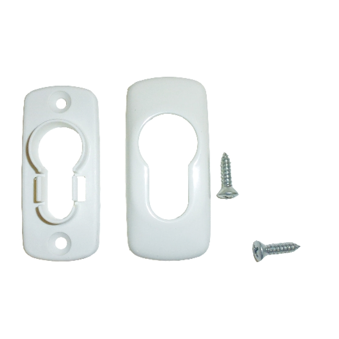 Rosace cylindre à clipper 2100C FAPIM - blanc 9010 - 2100C-32