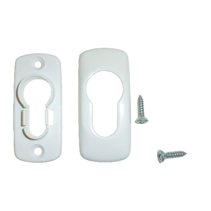 Rosace cylindre à clipper 2100C FAPIM - blanc 9010 - 2100C-32