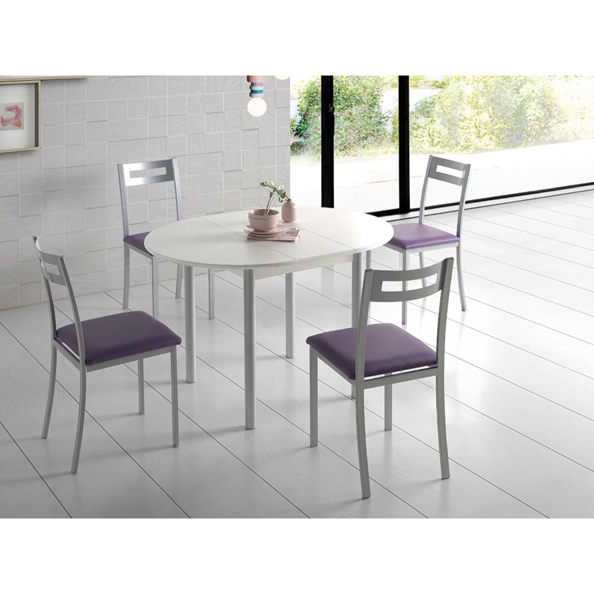 Mesa extensible circular