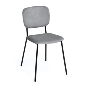 Chaises Clara - Gris Clair