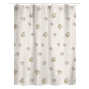 Rideau de douche Polyester ATLANTIS Beige Spirella