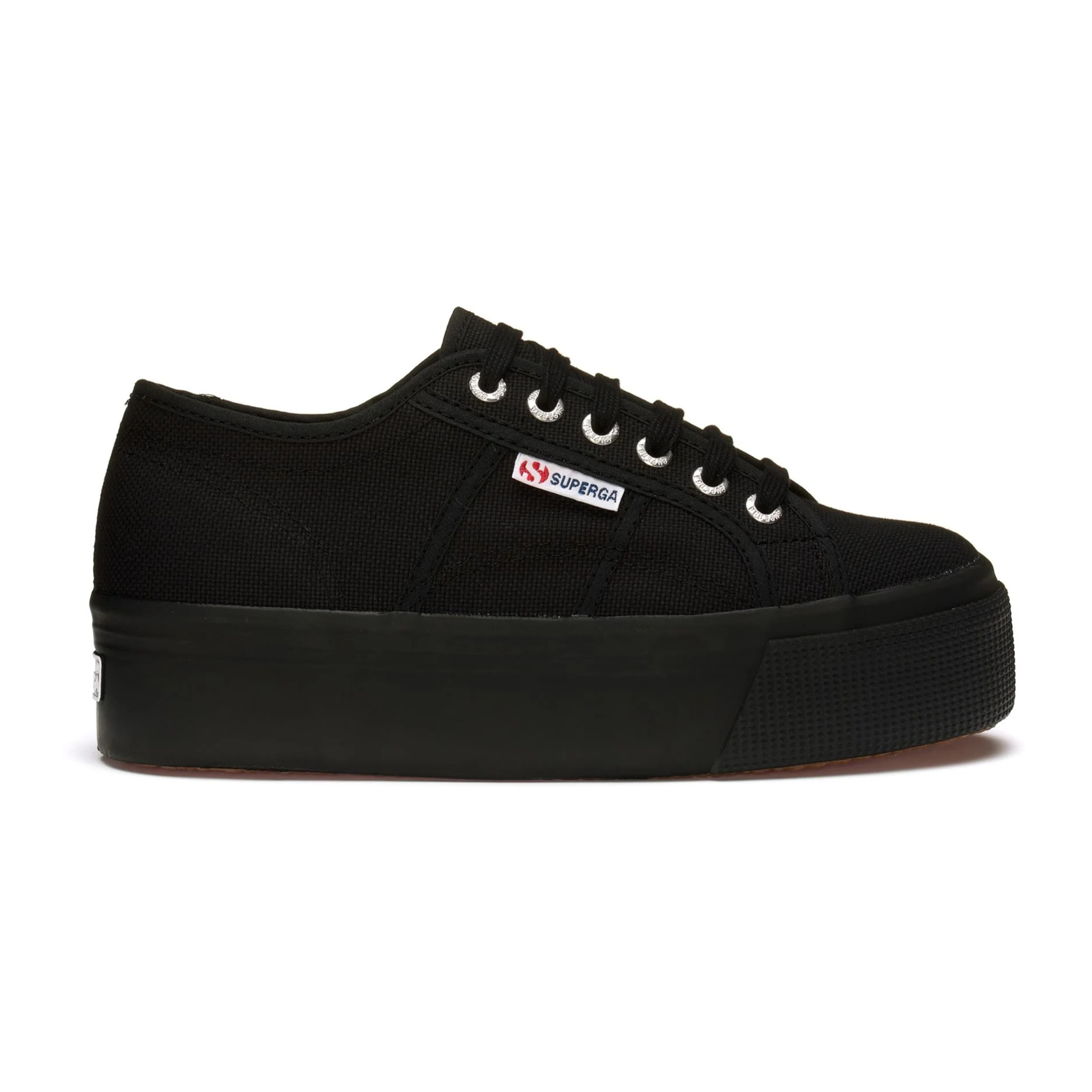 Superga - Zapatos de mujer Mujer Negro - 2790 Platform