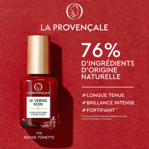 La Provençale Le Vernis Soin Vernis à Ongles Longue Tenue Rouge Tomette