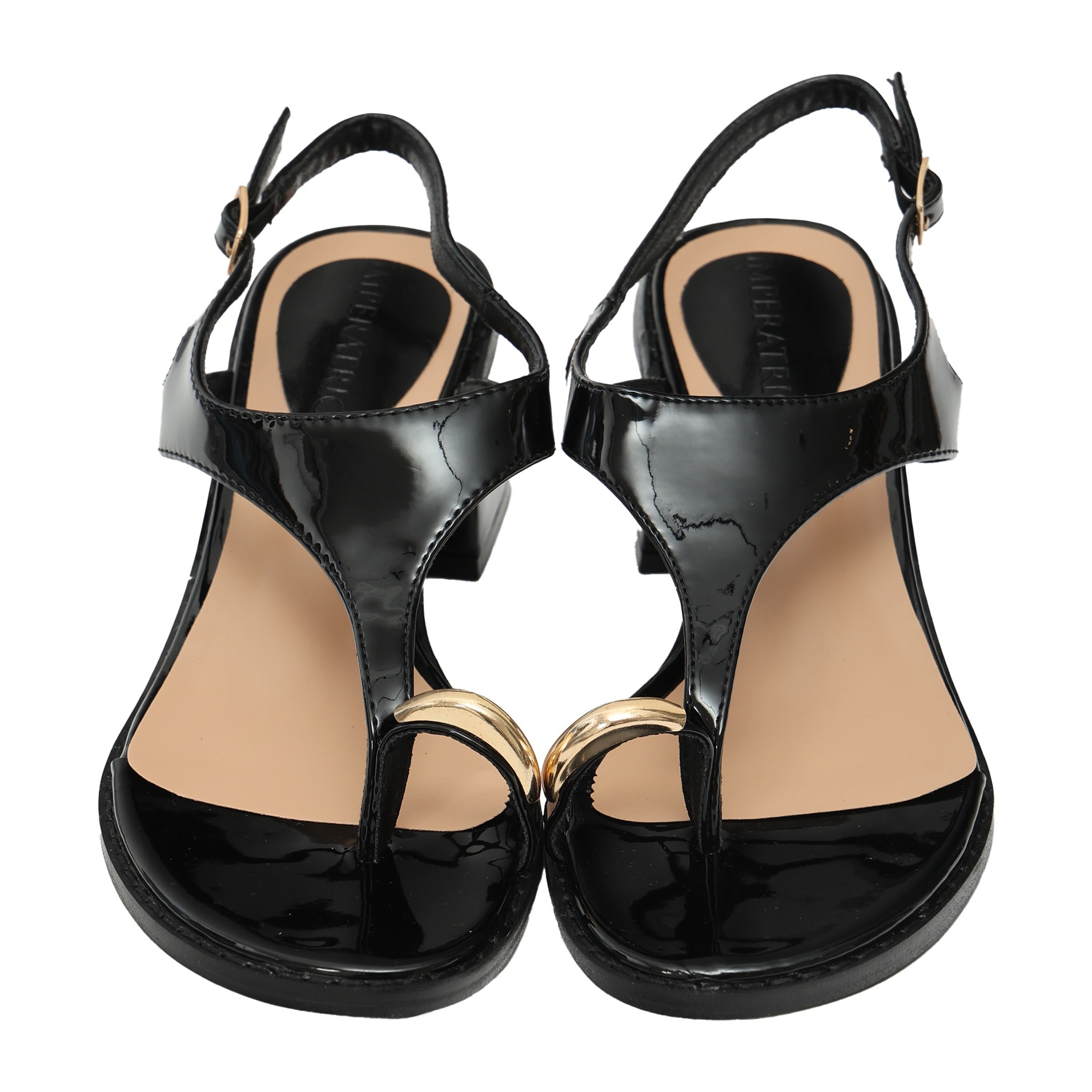 Sandali infradito con accessorio - tacco 6,5 cm