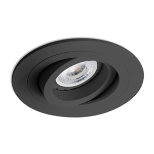 RADON R Empotrable orientable negra