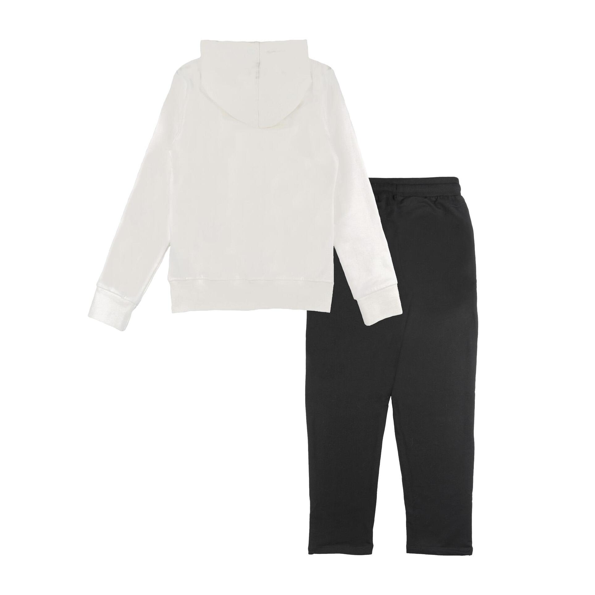 Tuta invernale da bambina con cappuccio e zip Leone 1947 Gold