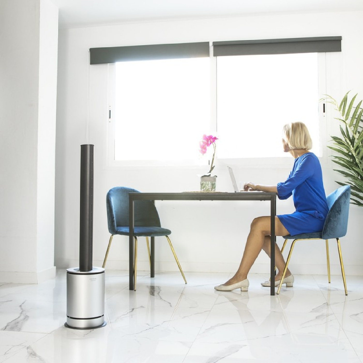 Cecotec Ventilateur, chauffage et purificateur TotalPure 3in1 Vision