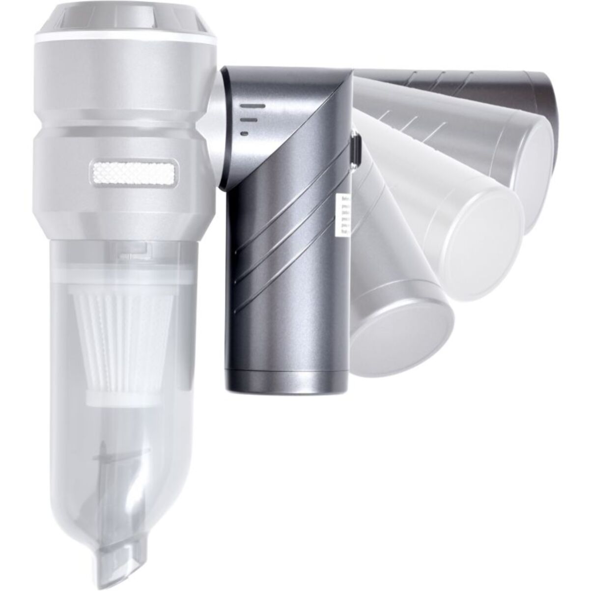 Aspirateur main BEST OF TV sans fil pliable avec fonctions gonfleur et souffleur