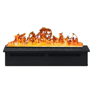 Cheminée décorative avec flammes artificielles