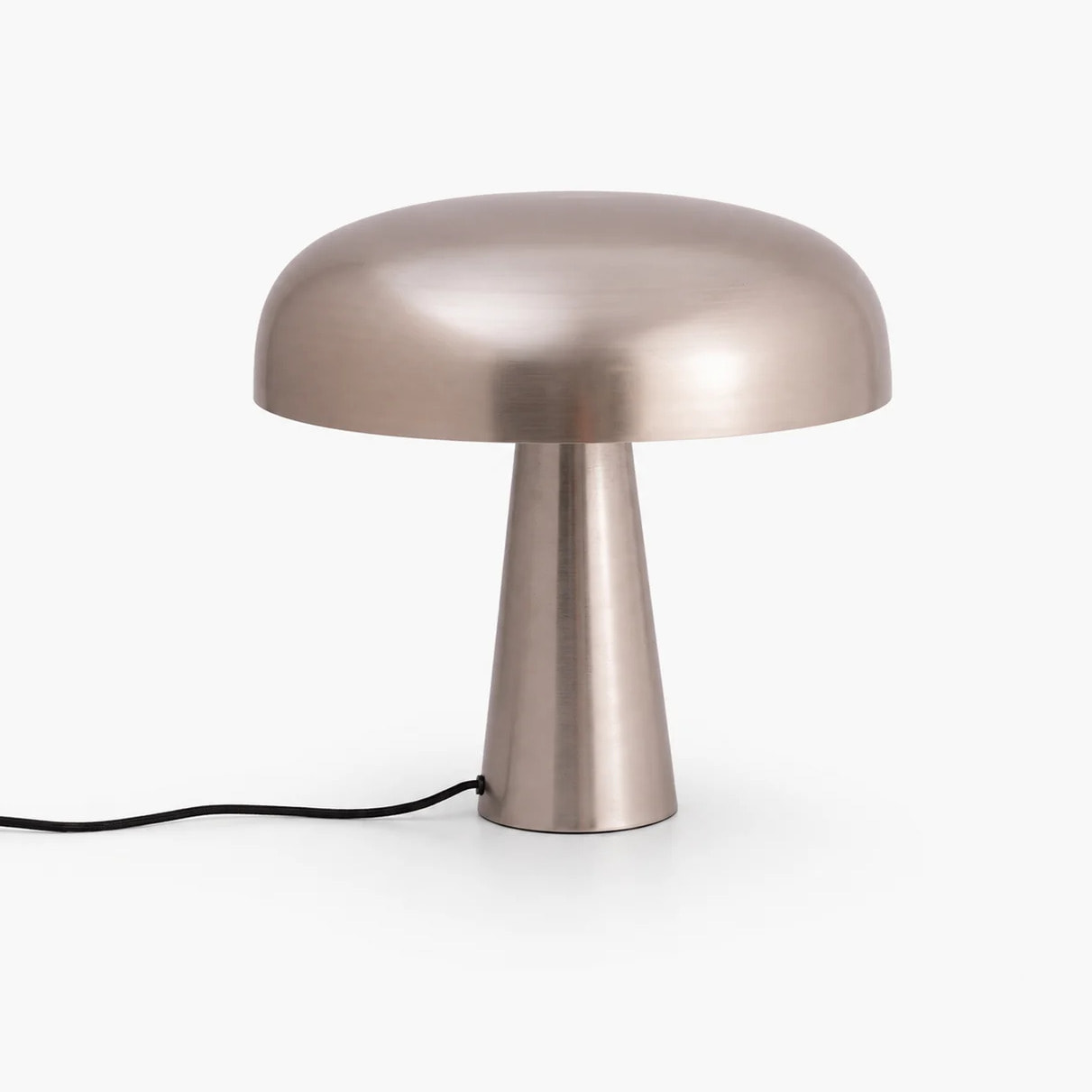 Lampe à poser en métal brossé - Livia