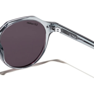 Gafas de Sol Ultra Light S Round Crystal Grey / Black D.Franklin