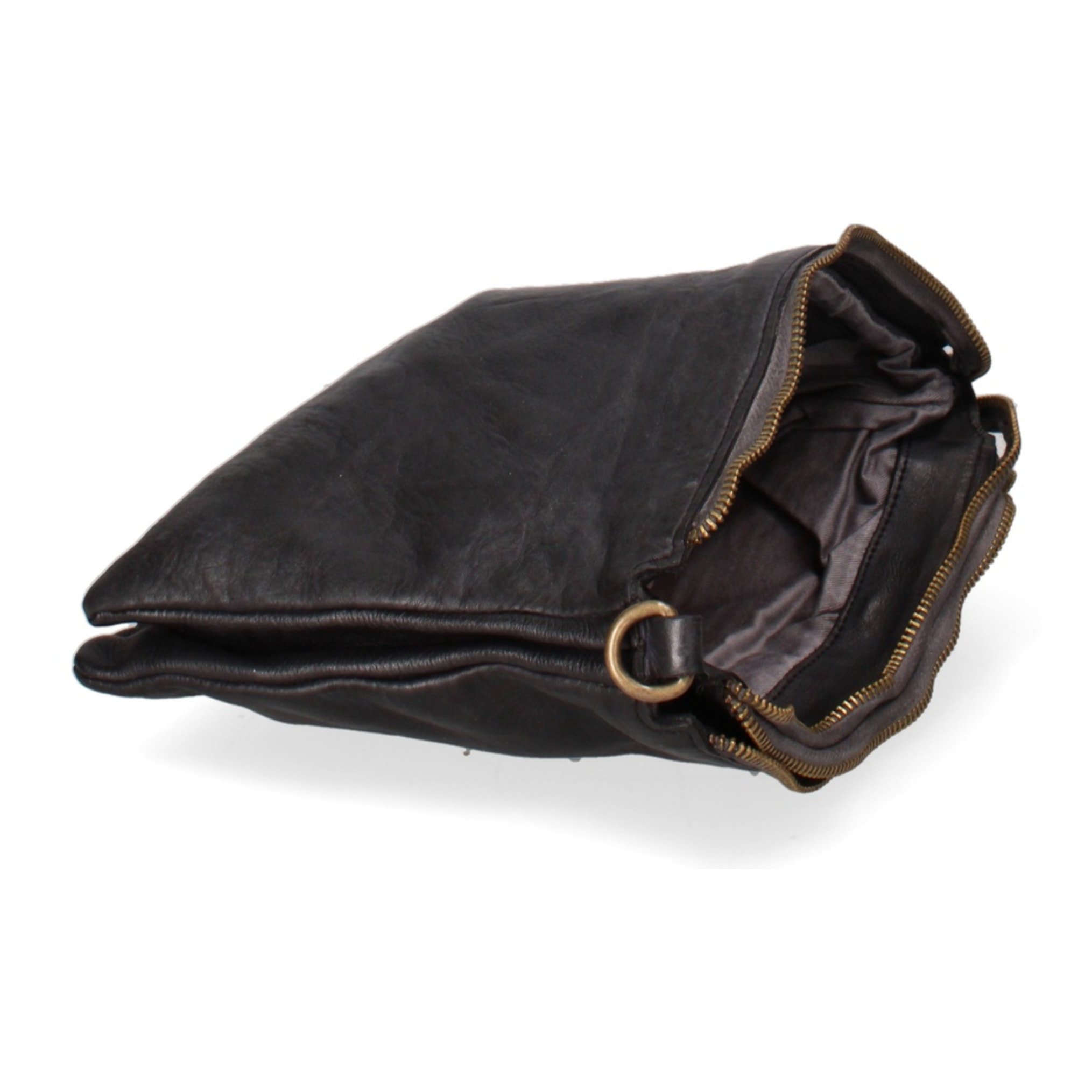 Borsa a tracolla da donna - Modello Lucca - Vera pelle - 26.0 x 19.0 x 3.0 cm
