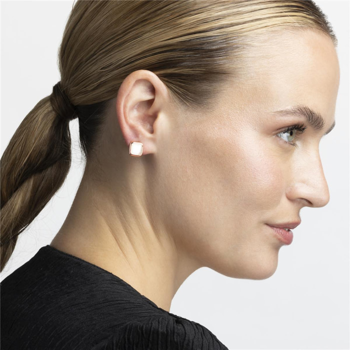 Pendientes Lux by Lux acabados en Oro Rosa De 18 Quilates