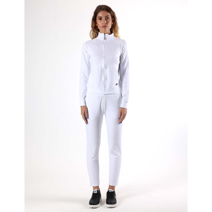 Chándal con cuello y cremallera para mujer Leone Be Glam