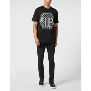 PHILIPP PLEIN Maglietta a girocollo HEXAGON