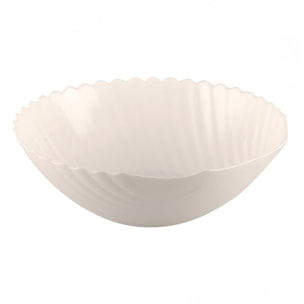 SALADIER COQUILLAGE BLANC 24.3CM