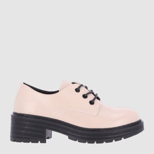 Zapatos - Beig - Tacón: 4 cm