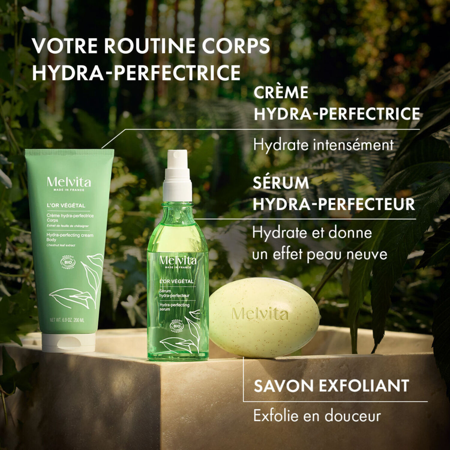 L'Or Végétal - Crème Corps Hydra-Perfectrice 200 ml