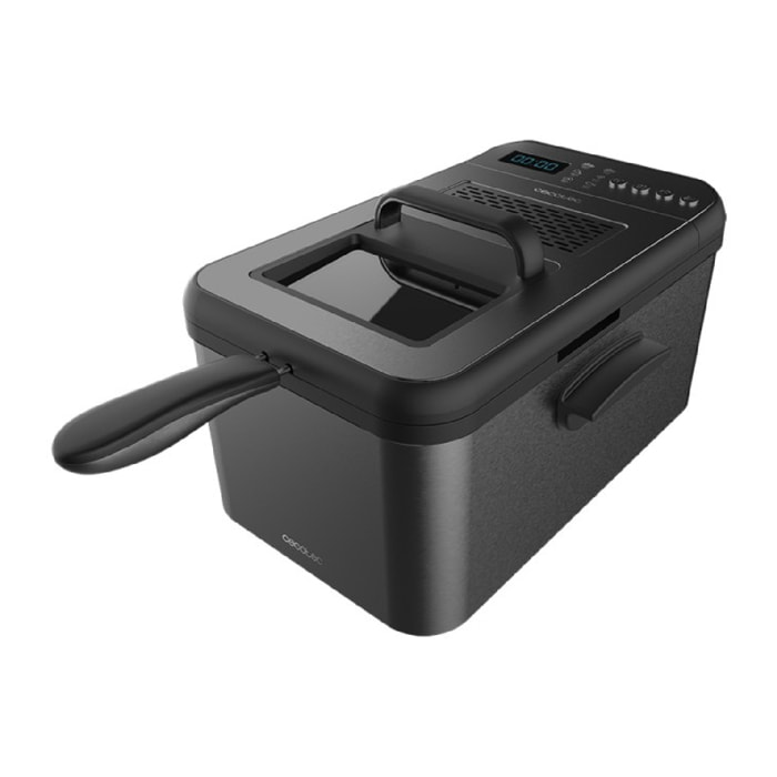 Cecotec Friteuse avec huile CleanFry Luxury 3000 Dark