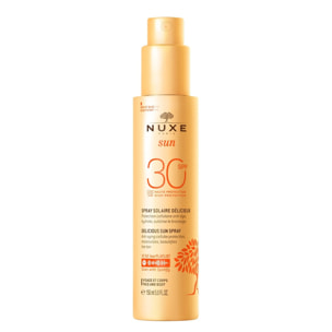 Nuxe Sun  - Spray Solaire Fondant Haute Protection SPF30 -  Visage et Corps - Tous types de peaux - 150ml