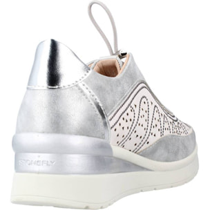 Sneakers de  Mujer de la marca STONEFLY  modelo CREAM 31 SYNT. LAMINATED/VEL Silver