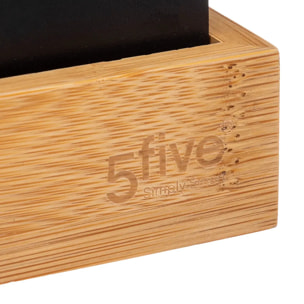 Organiseur amovible bambou "Bava" noir