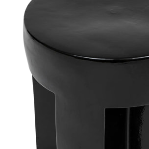 Table d’appoint "Kriz" noir 41x34x34cm