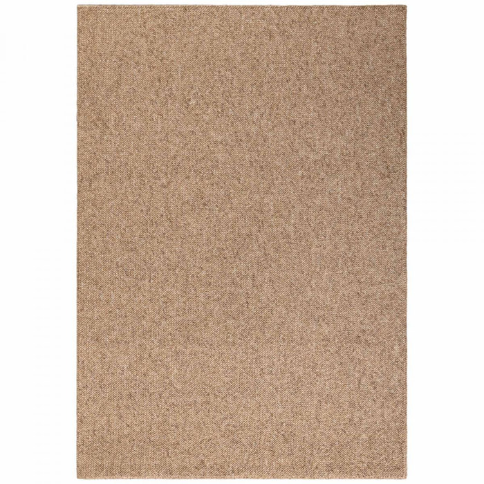 Tapis salon, motif faux uni, poils ras, look chaleureux, entretien