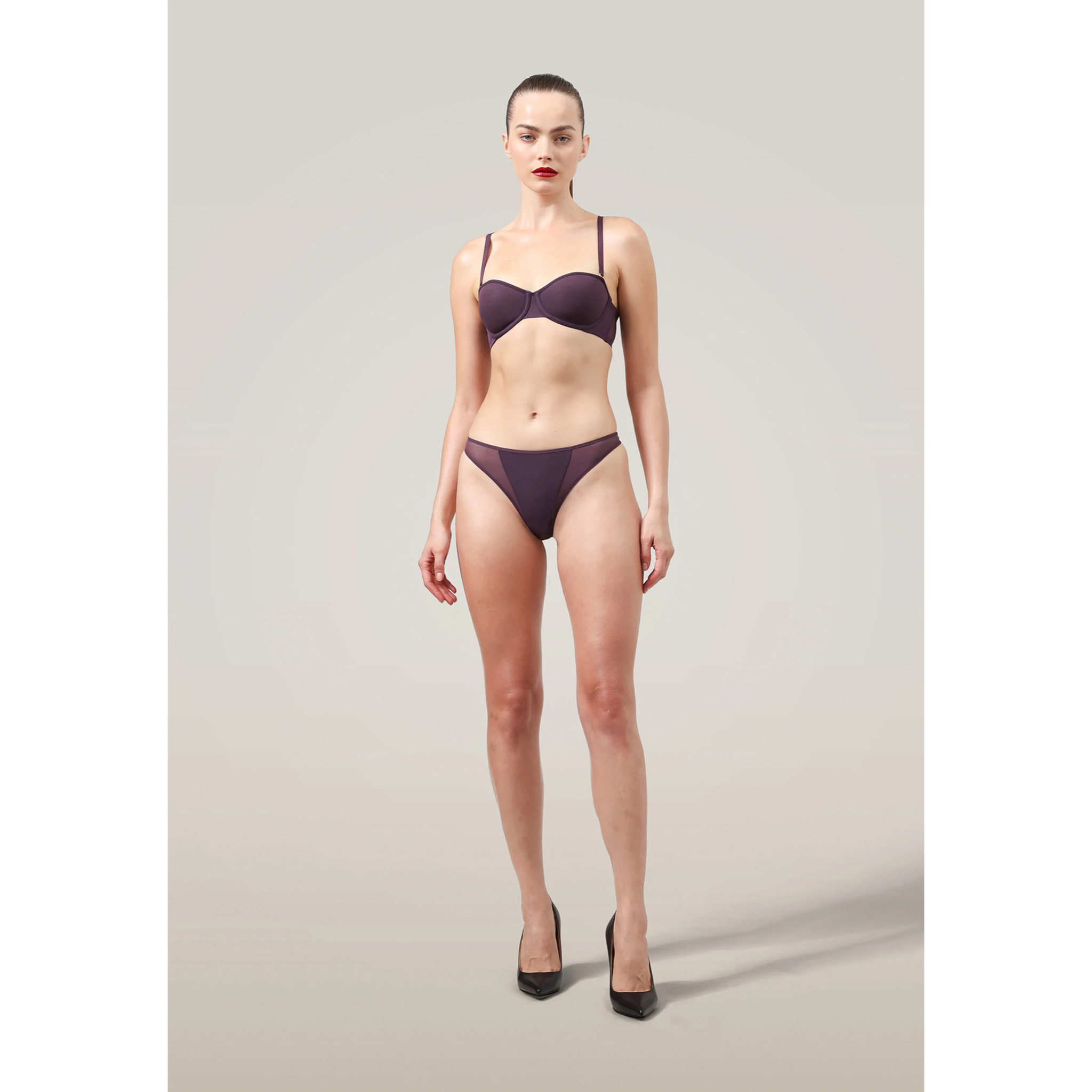 Reggiseno Sheer Opaque Bandeau Bra