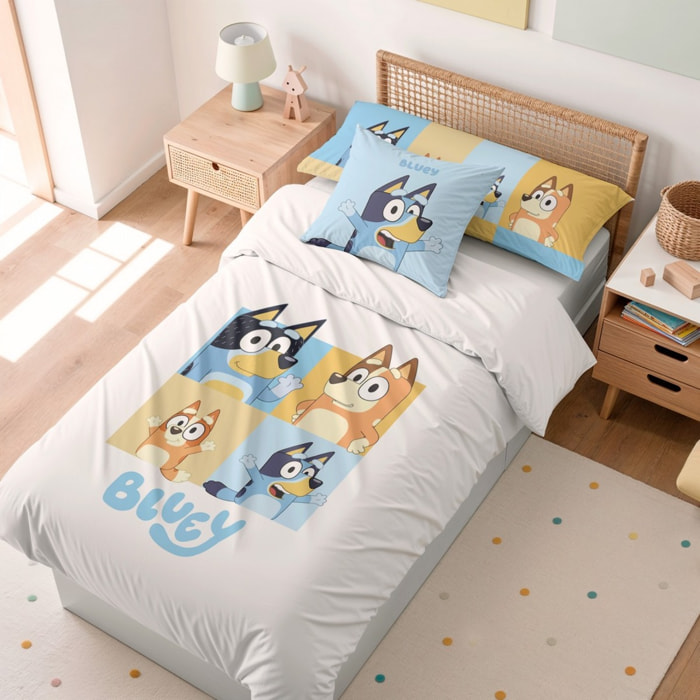 Funda nordica BLUEY + funda almohada 65x65