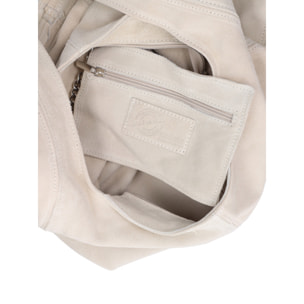 Borsa a mano da donna Made in Italy - Modello Valeria Chic - 100% pelle - 40.0 x 35.0 x 15.0 cm