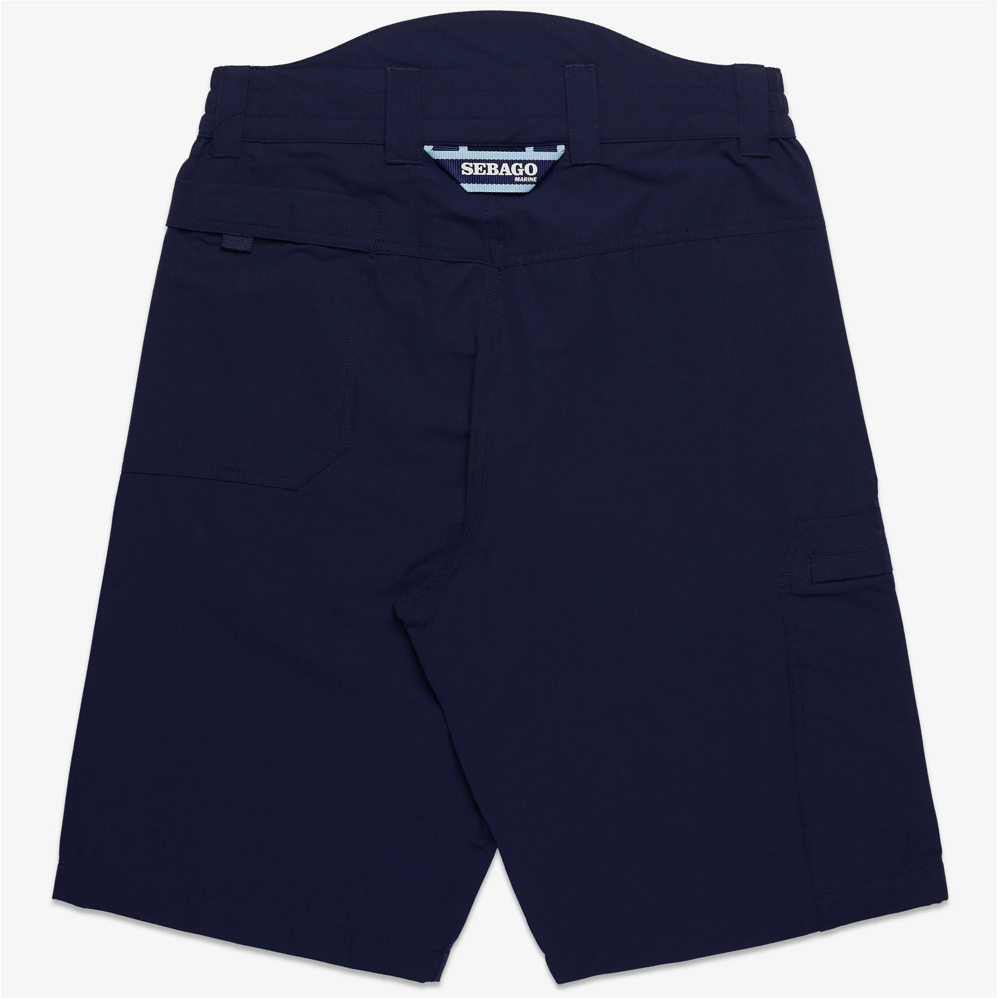 Sebago - Pantaloni Corti Uomo Donna Blu - Crew Cargo