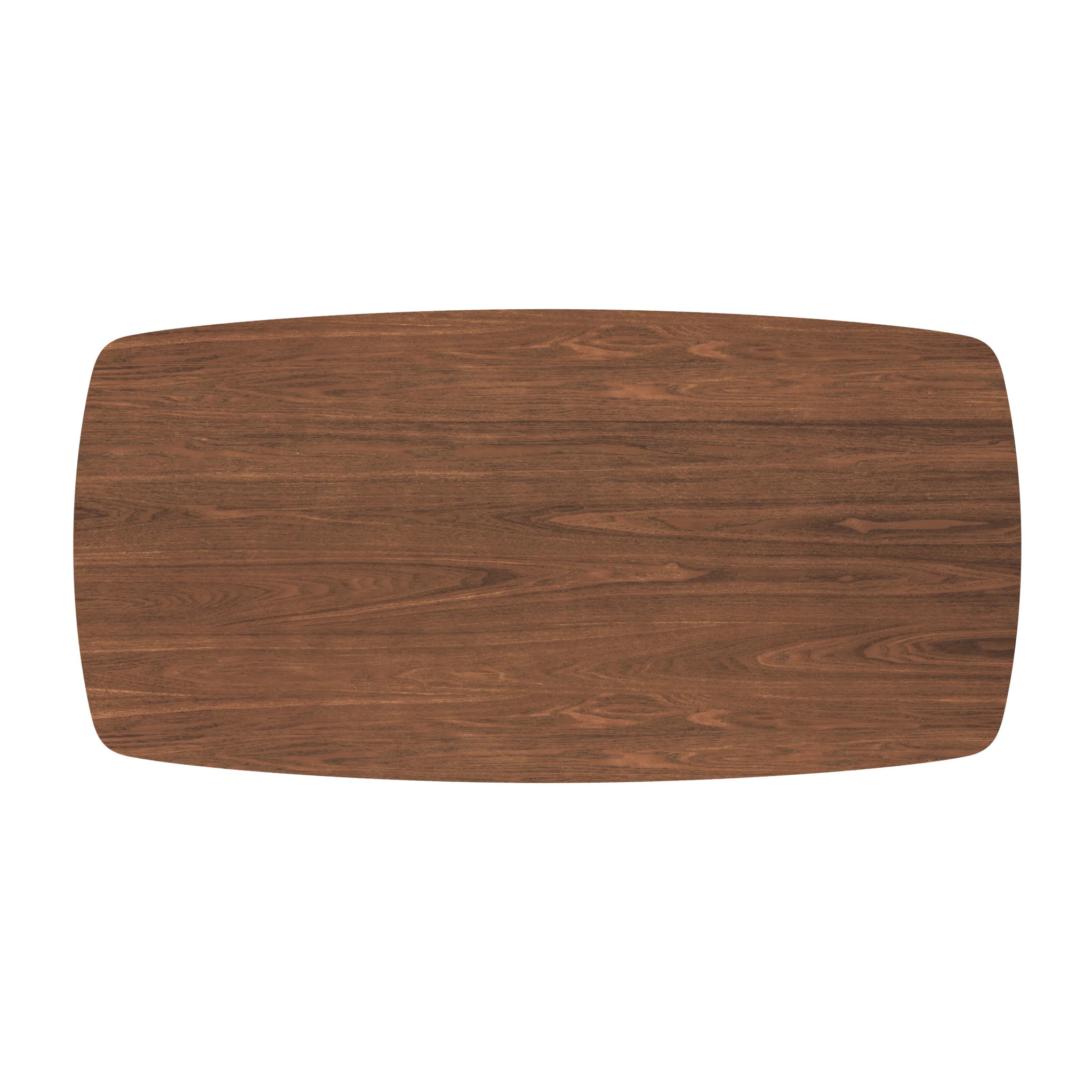 Table basse rectangulaire en bois foncé - Sadi