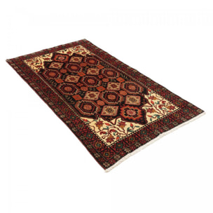 Tapis d'orient, motif oriental artisanal, noué main, AMAB