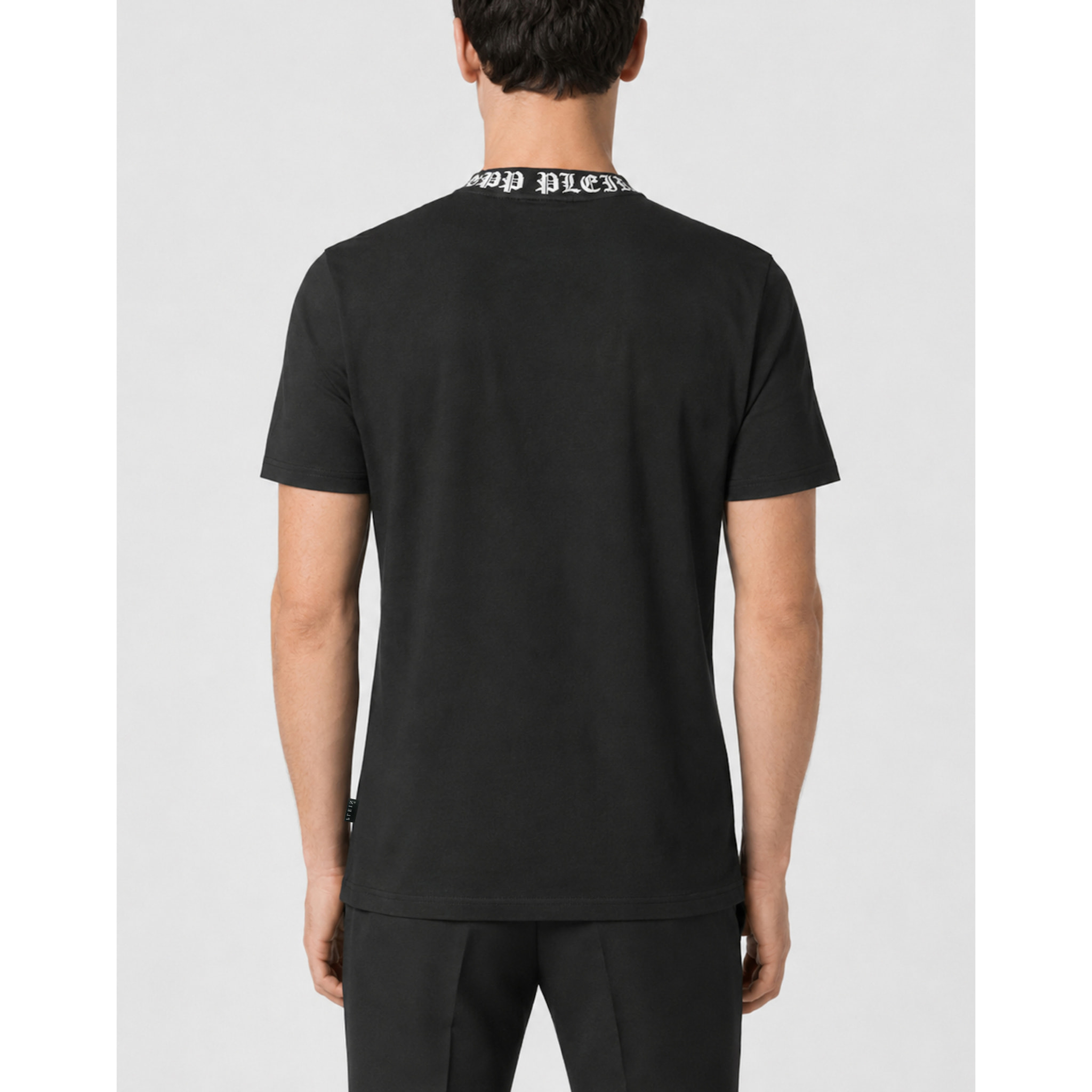 PHILIPP PLEIN Camiseta de cuello redondo y manga corta