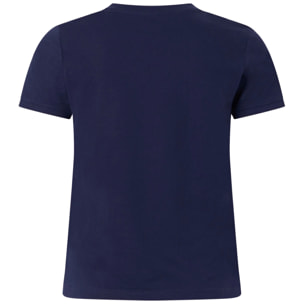 Kappa - T-Shirts & Top Donna Blu - Logo Cabou