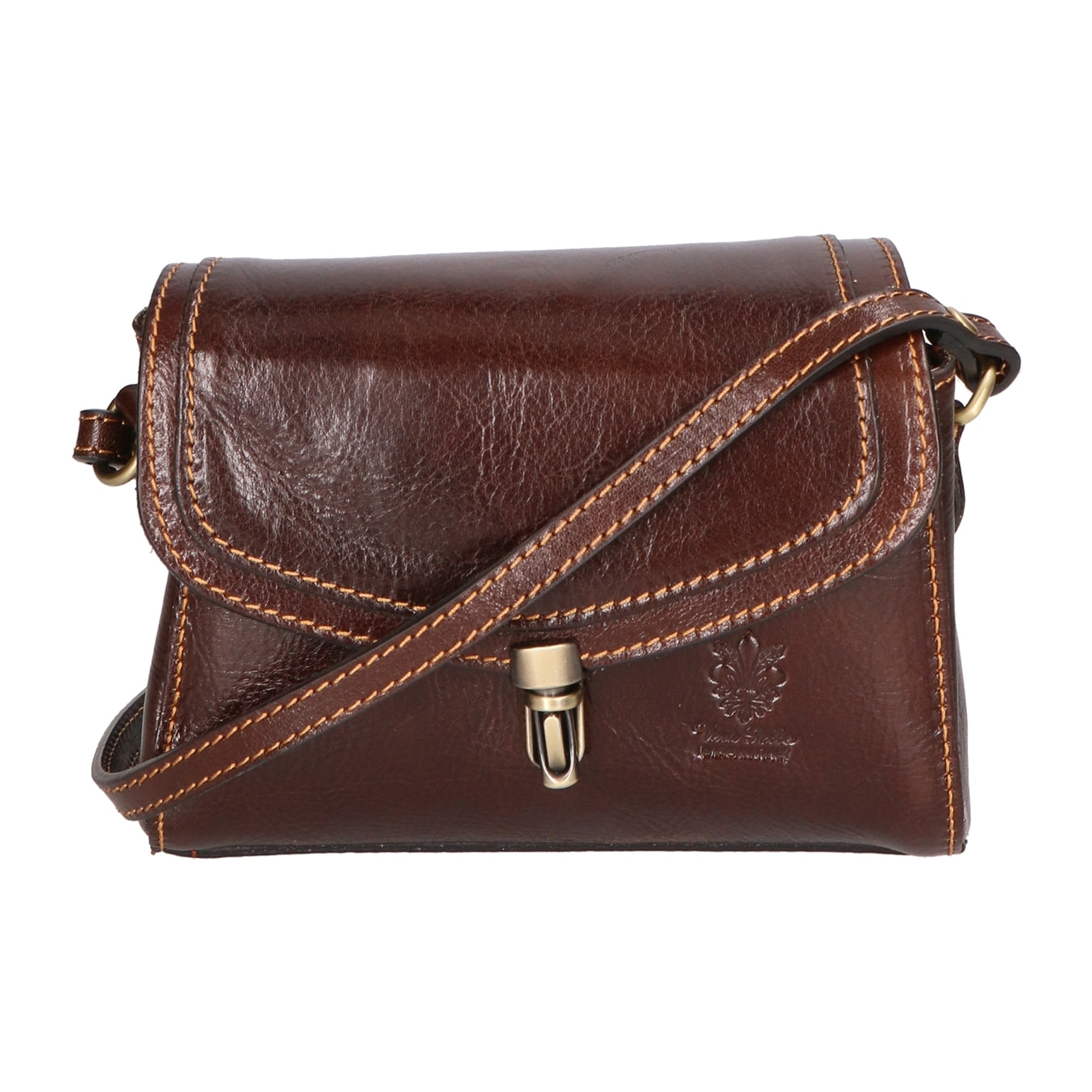 Borsa a tracolla Faye da donna In Vera pelle Made in Italy 18x13x5 cm