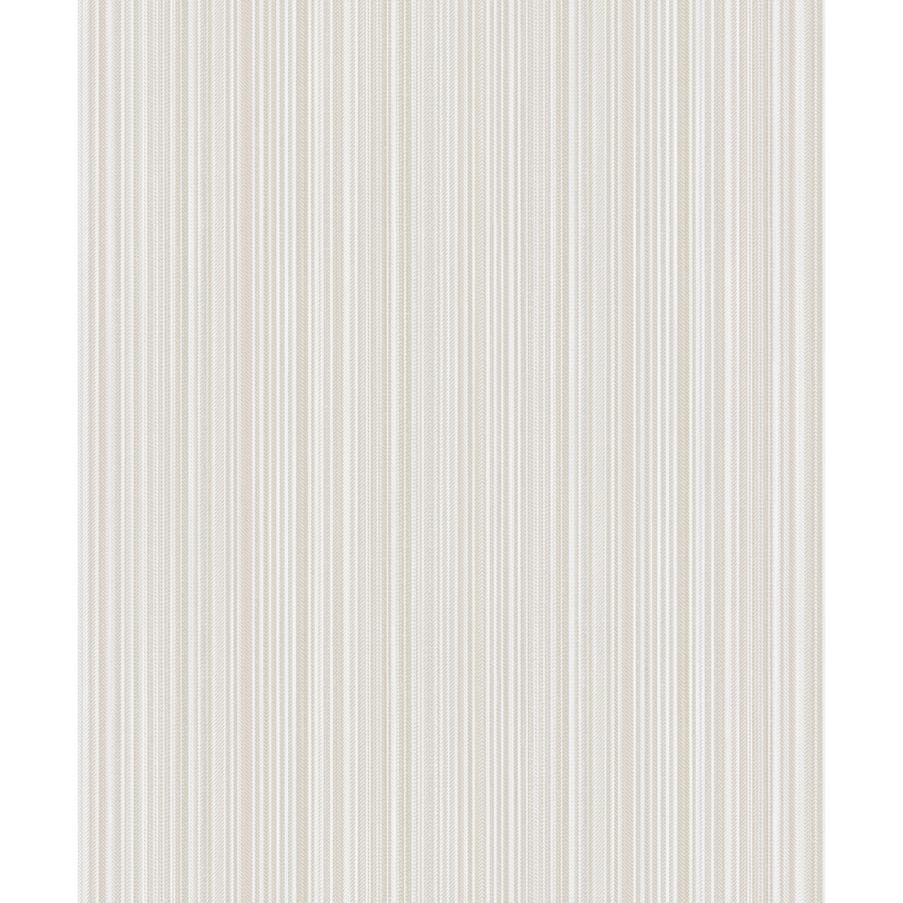 Papier peint rayures fines tissées beige ivoire
