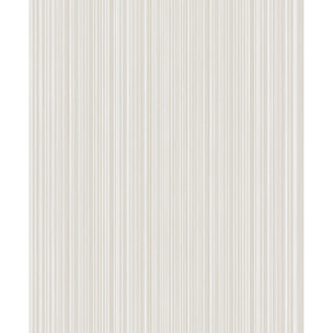 Papier peint rayures fines tissées beige ivoire